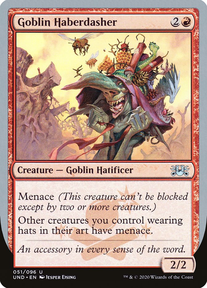 Goblin Haberdasher [Unsanctioned] | Boutique FDB TCG