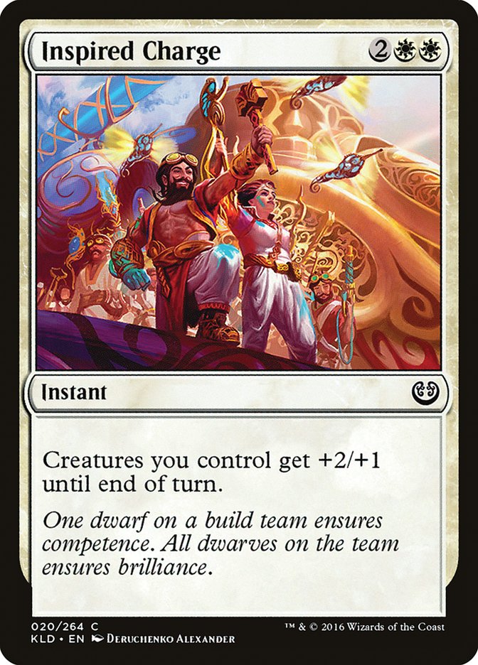 Inspired Charge [Kaladesh] | Boutique FDB TCG