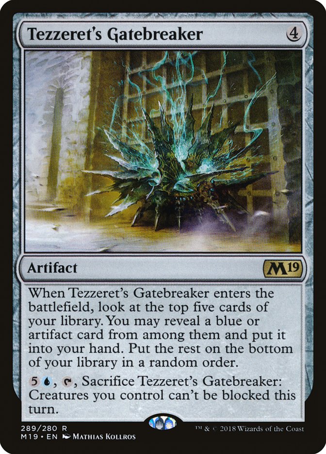 Tezzeret's Gatebreaker [Core Set 2019] | Boutique FDB TCG