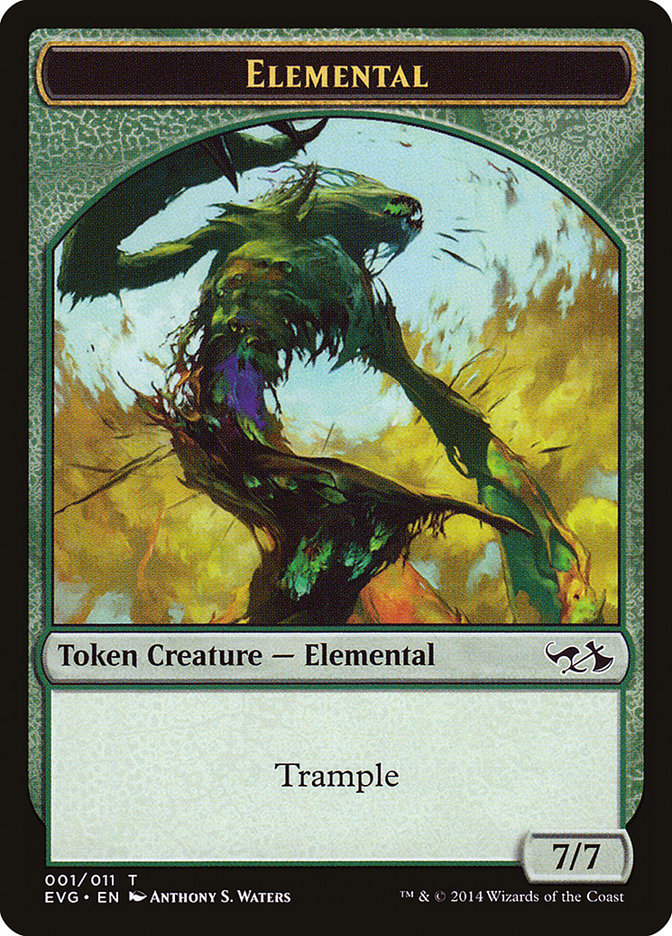 Elemental Token (Elves vs. Goblins) [Duel Decks Anthology Tokens] | Boutique FDB TCG