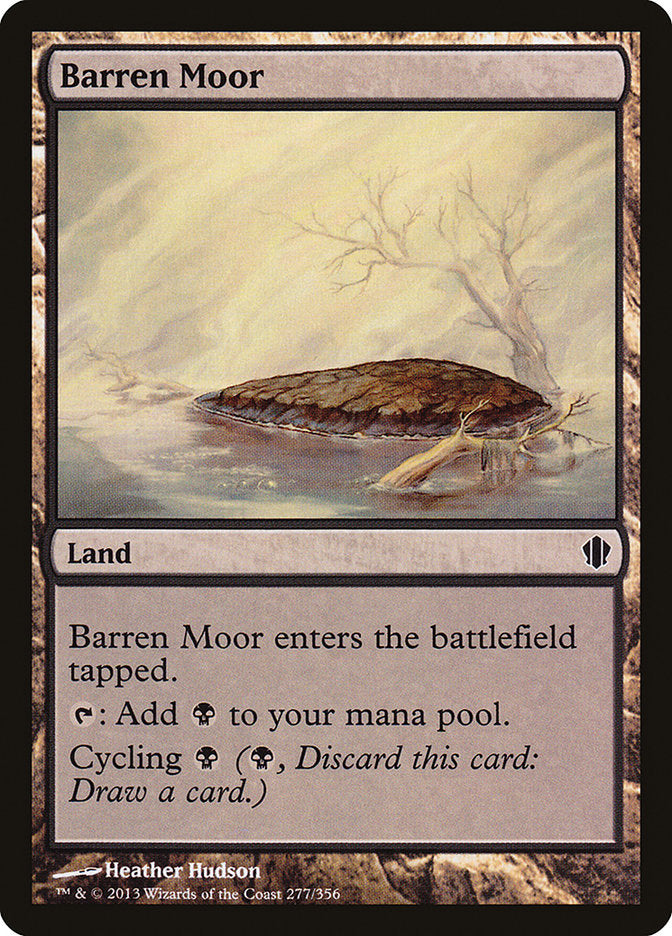 Barren Moor [Commander 2013] | Boutique FDB TCG