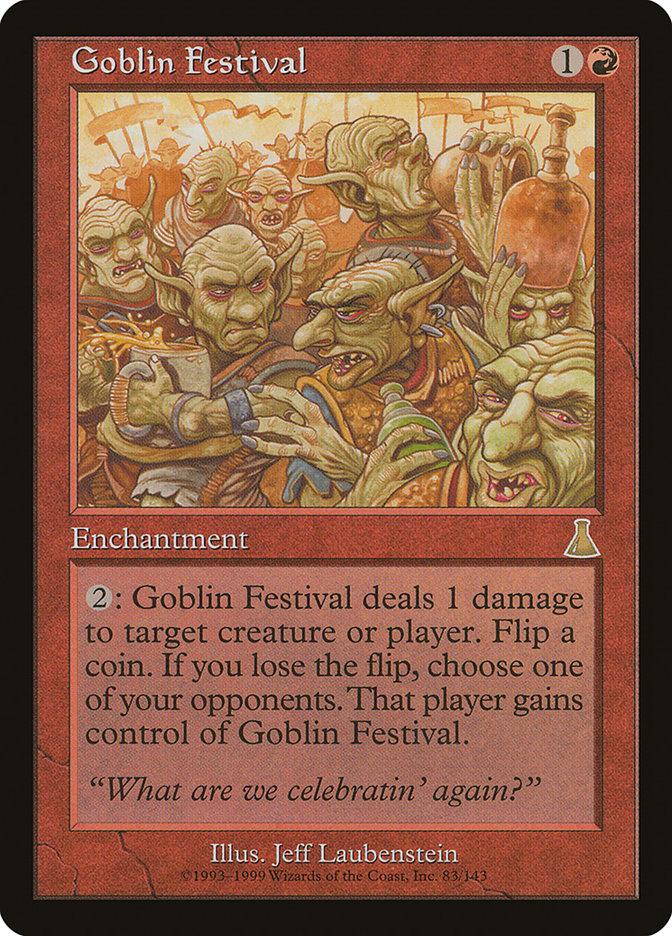 Goblin Festival [Urza's Destiny] | Boutique FDB TCG