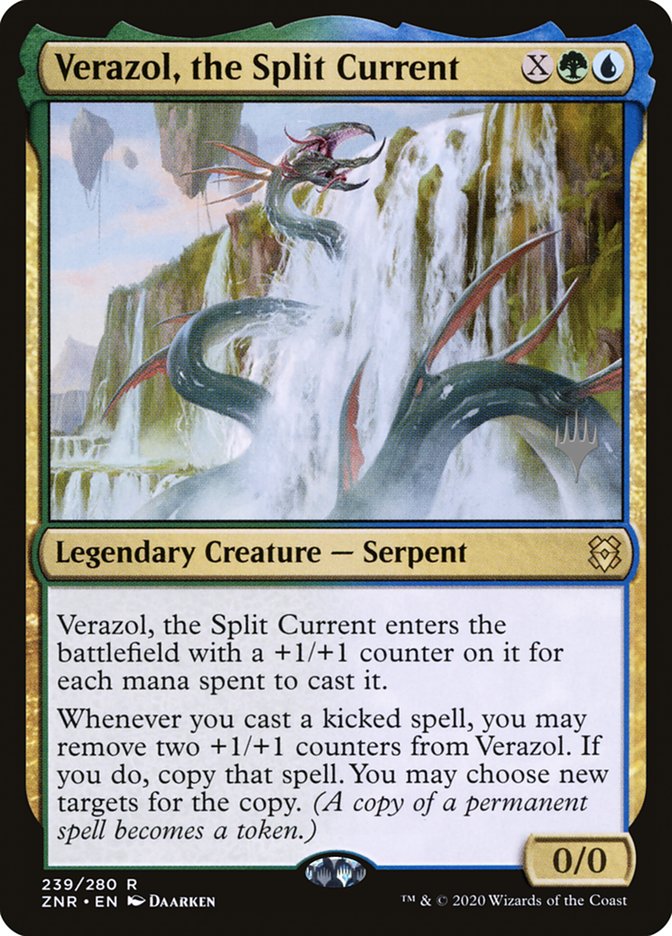 Verazol, the Split Current (Promo Pack) [Zendikar Rising Promos] | Boutique FDB TCG