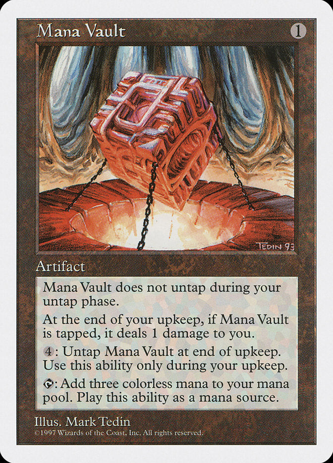 Mana Vault [Fifth Edition] | Boutique FDB TCG