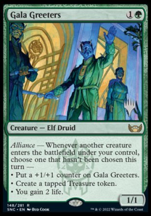 Gala Greeters (Promo Pack) [Streets of New Capenna Promos] | Boutique FDB TCG