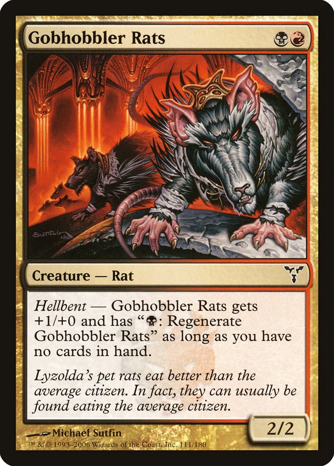 Gobhobbler Rats [Dissension] | Boutique FDB TCG