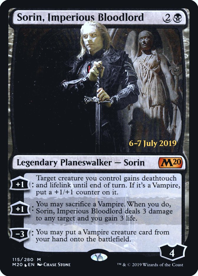 Sorin, Imperious Bloodlord [Core Set 2020 Prerelease Promos] | Boutique FDB TCG