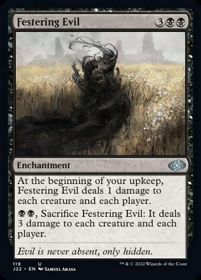 Festering Evil [Jumpstart 2022] | Boutique FDB TCG