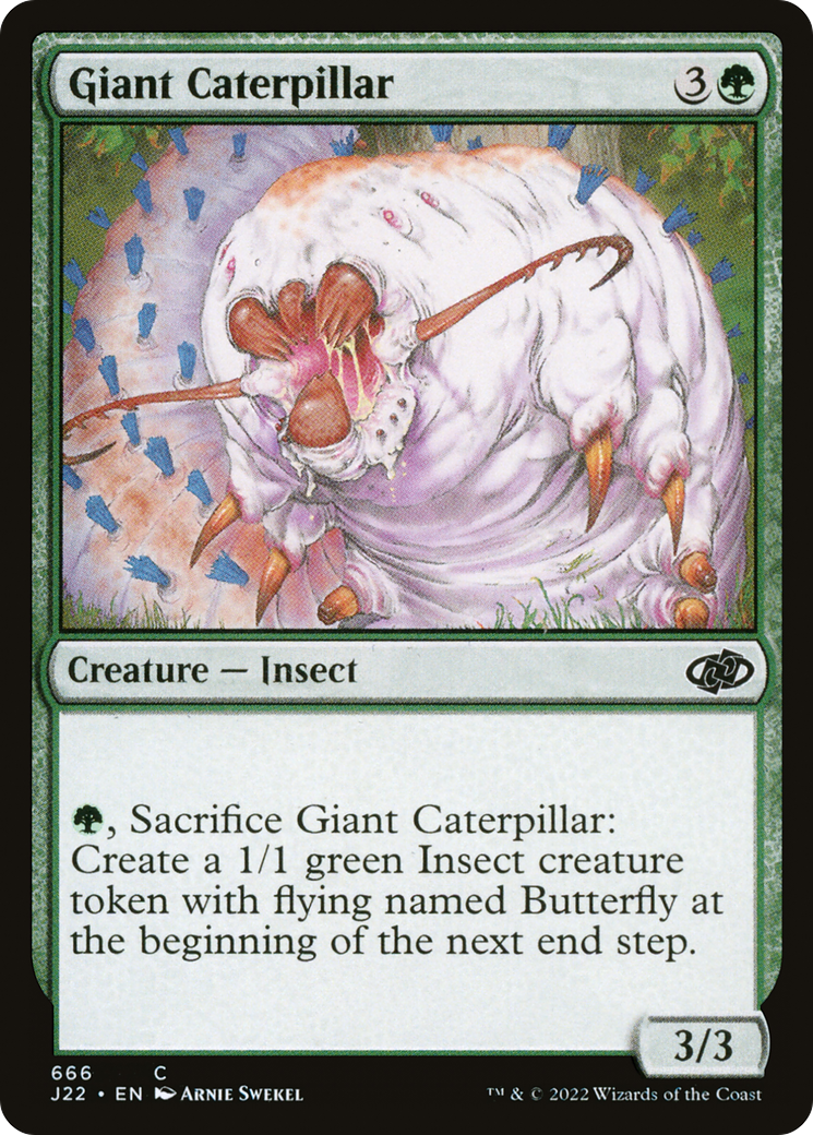 Giant Caterpillar [Jumpstart 2022] | Boutique FDB TCG