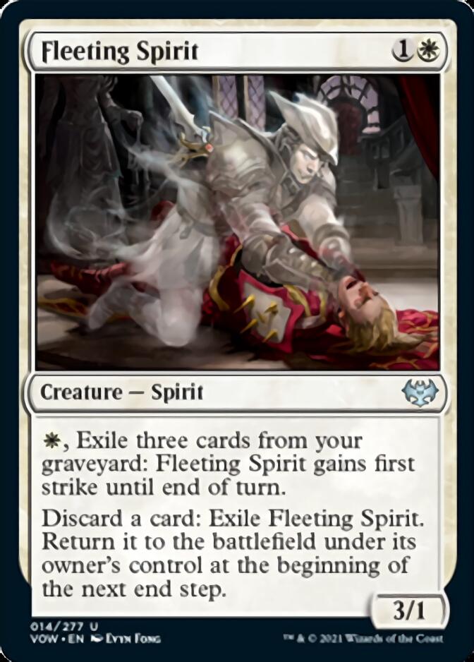 Fleeting Spirit [Innistrad: Crimson Vow] | Boutique FDB TCG