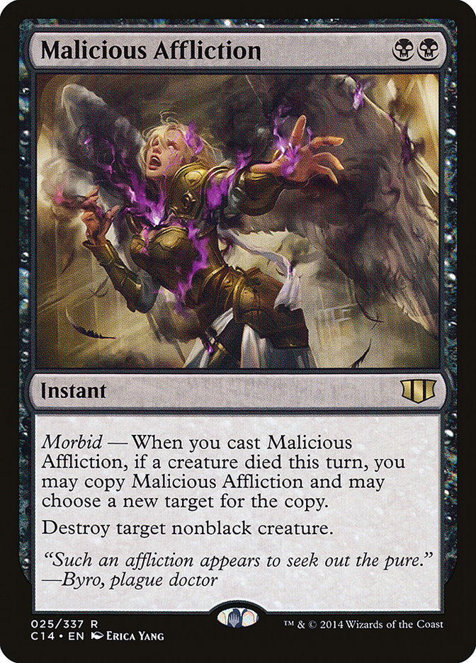 Malicious Affliction [Commander 2014] | Boutique FDB TCG