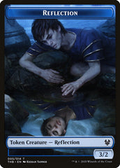 Human Soldier // Reflection Double-Sided Token [Theros Beyond Death Tokens] | Boutique FDB TCG