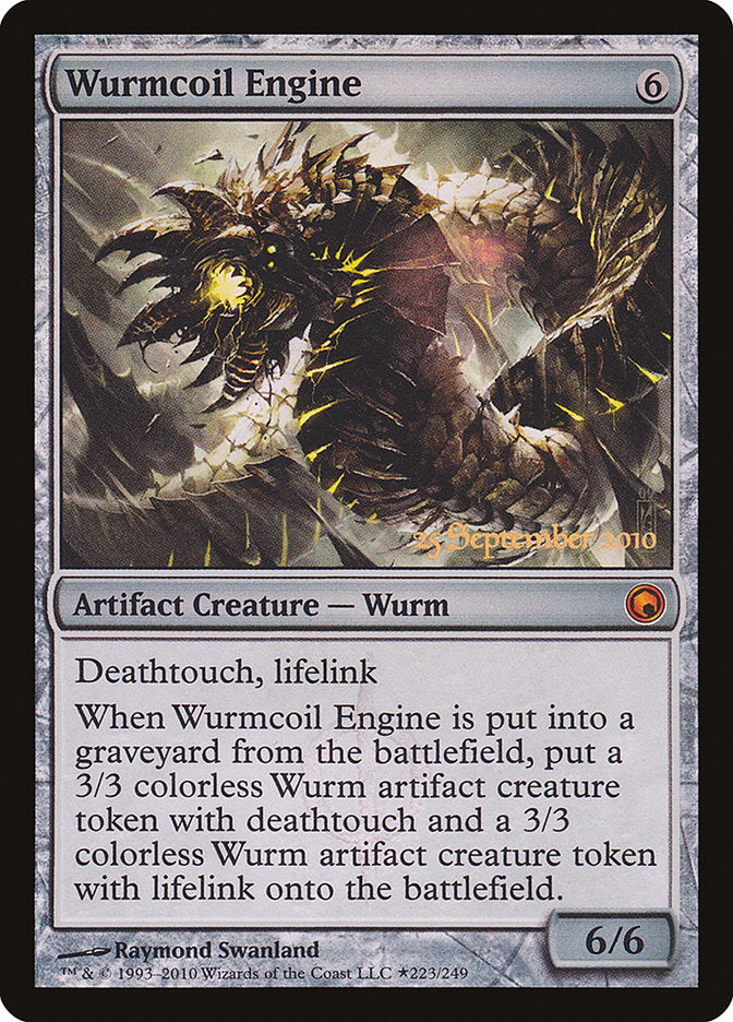 Wurmcoil Engine [Scars of Mirrodin Prerelease Promos] | Boutique FDB TCG