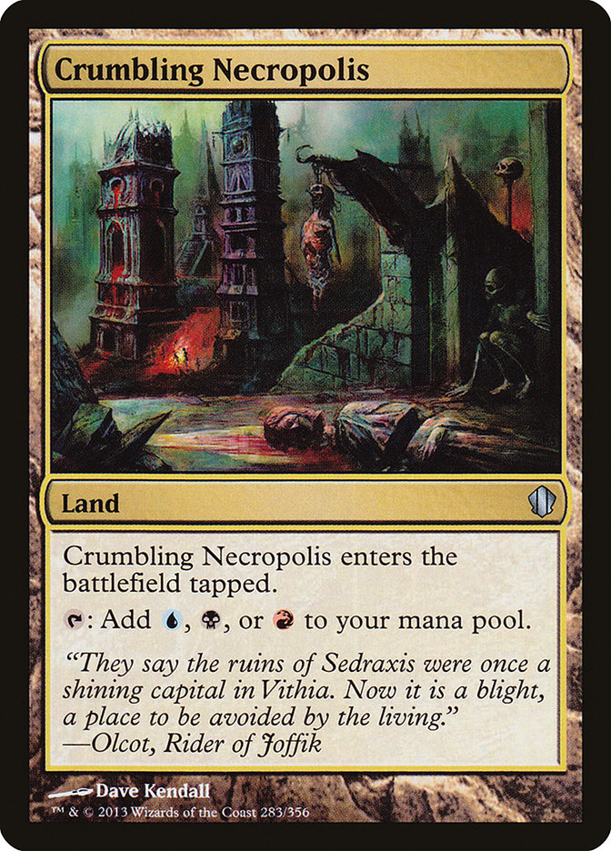 Crumbling Necropolis [Commander 2013] | Boutique FDB TCG