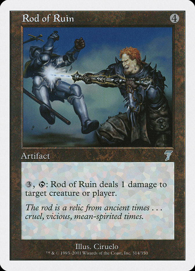 Rod of Ruin [Seventh Edition] | Boutique FDB TCG