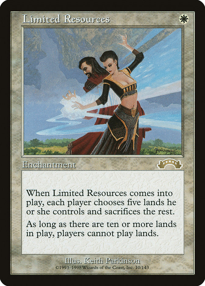 Limited Resources [Exodus] | Boutique FDB TCG