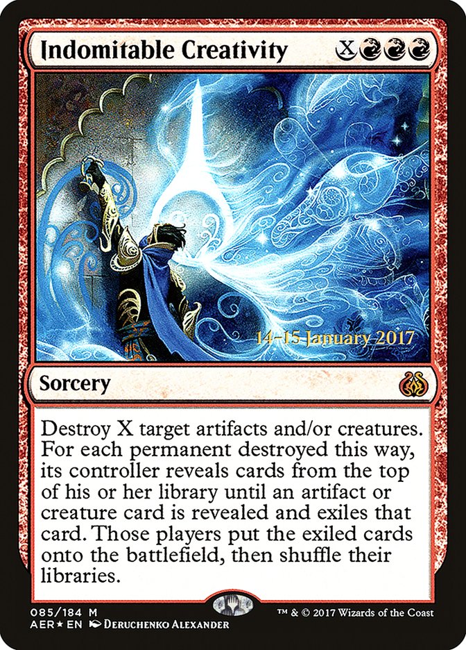 Indomitable Creativity [Aether Revolt Prerelease Promos] | Boutique FDB TCG