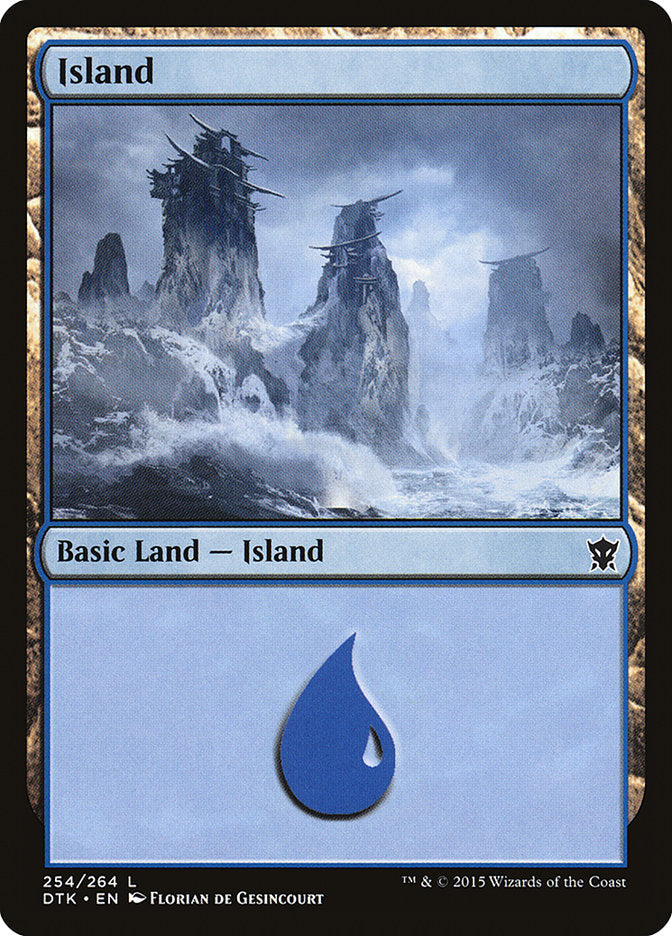 Island (254) [Dragons of Tarkir] | Boutique FDB TCG