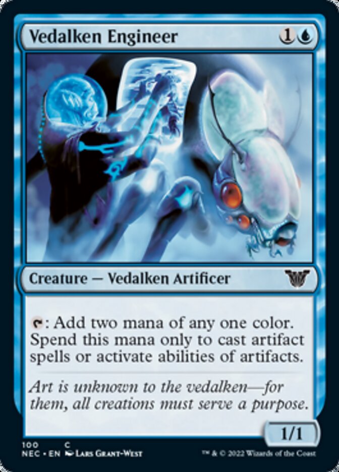 Vedalken Engineer [Kamigawa: Neon Dynasty Commander] | Boutique FDB TCG