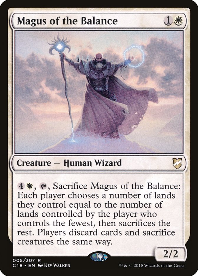 Magus of the Balance [Commander 2018] | Boutique FDB TCG