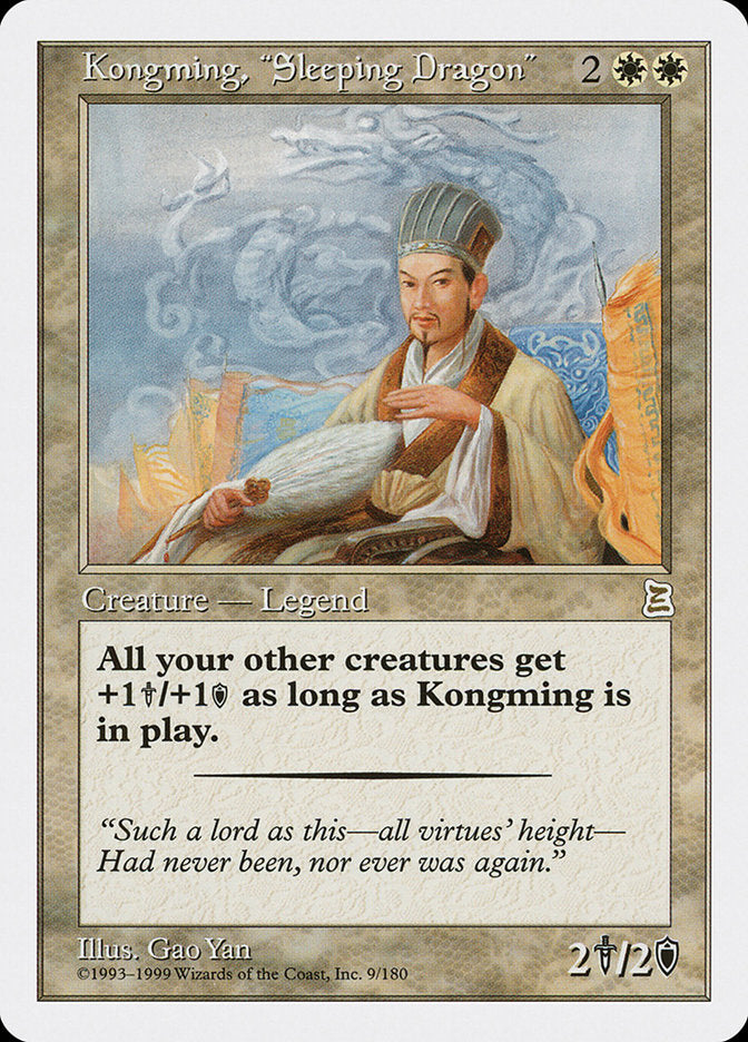 Kongming, "Sleeping Dragon" [Portal Three Kingdoms] | Boutique FDB TCG