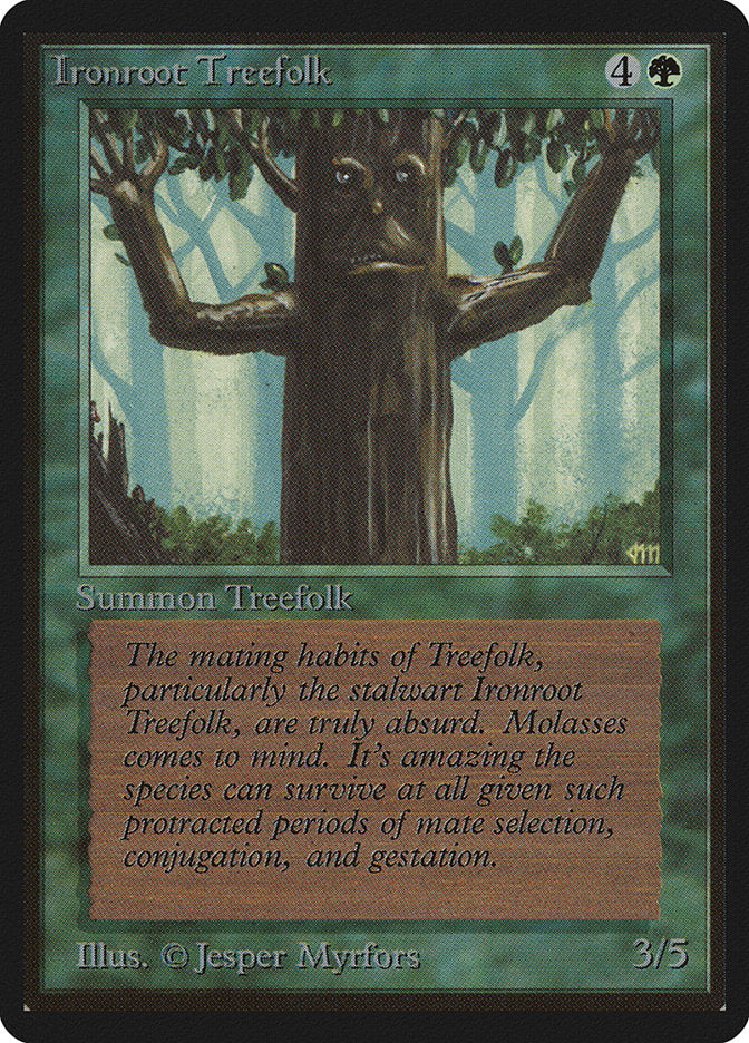 Ironroot Treefolk [Beta Edition] | Boutique FDB TCG