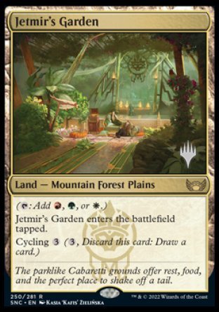 Jetmir's Garden (Promo Pack) [Streets of New Capenna Promos] | Boutique FDB TCG