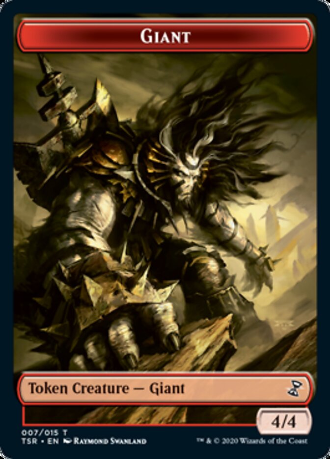 Giant Token [Time Spiral Remastered Tokens] | Boutique FDB TCG