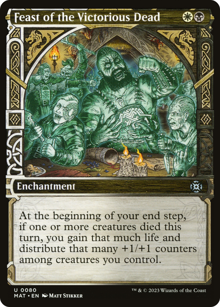 Feast of the Victorious Dead (Showcase) [March of the Machine: The Aftermath] | Boutique FDB TCG