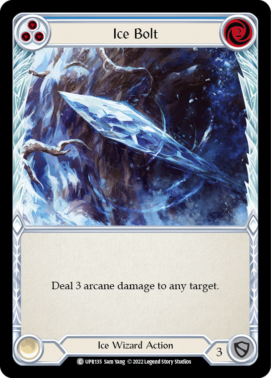 Ice Bolt (Blue) [UPR135] (Uprising) | Boutique FDB TCG