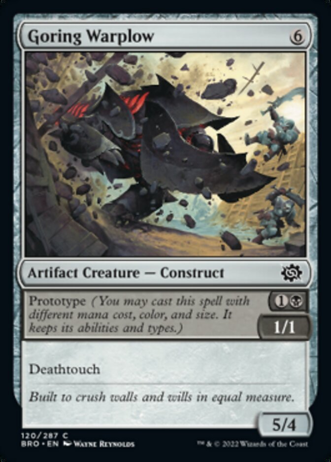 Goring Warplow [The Brothers' War] | Boutique FDB TCG