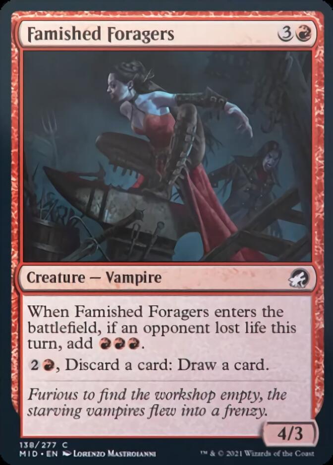 Famished Foragers [Innistrad: Midnight Hunt] | Boutique FDB TCG