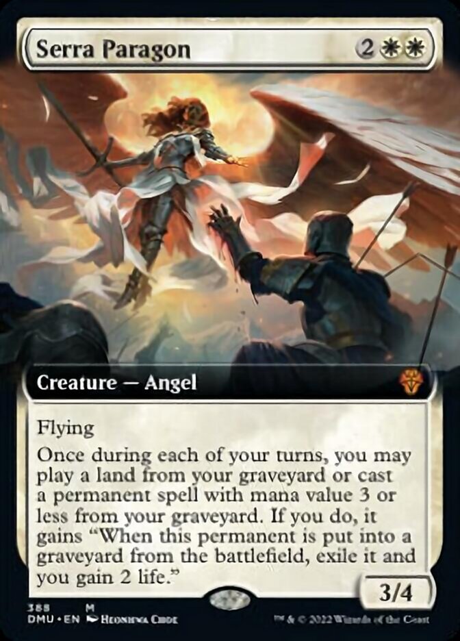 Serra Paragon (Extended Art) [Dominaria United] | Boutique FDB TCG