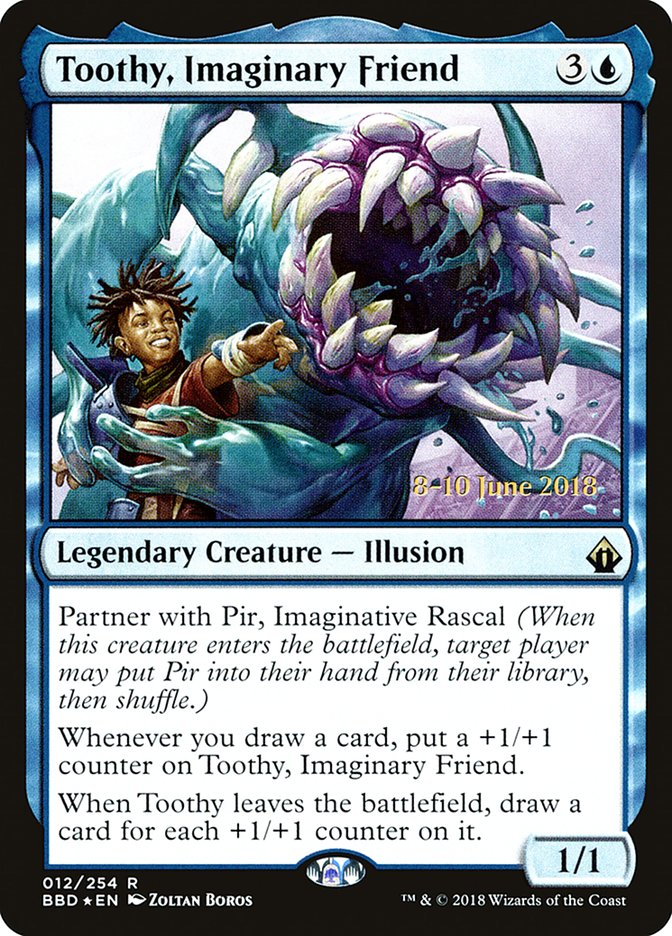 Toothy, Imaginary Friend [Battlebond Prerelease Promos] | Boutique FDB TCG