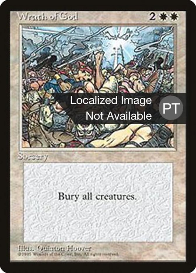 Wrath of God [Fourth Edition (Foreign Black Border)] | Boutique FDB TCG