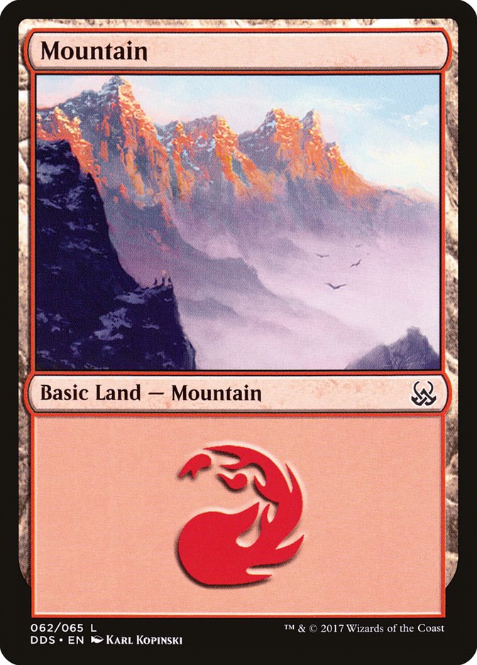 Mountain (62) [Duel Decks: Mind vs. Might] | Boutique FDB TCG