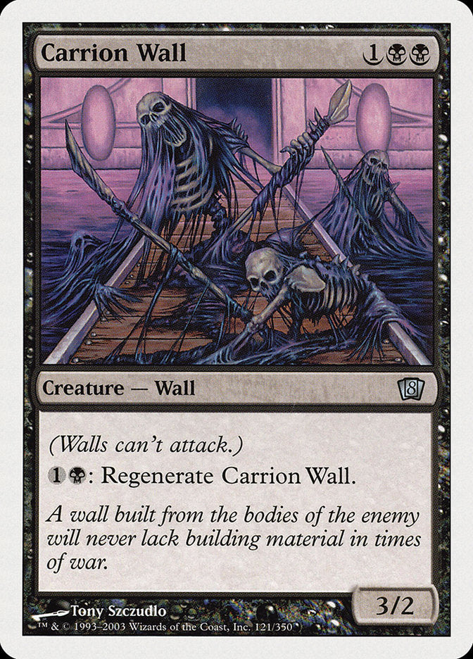 Carrion Wall [Eighth Edition] | Boutique FDB TCG