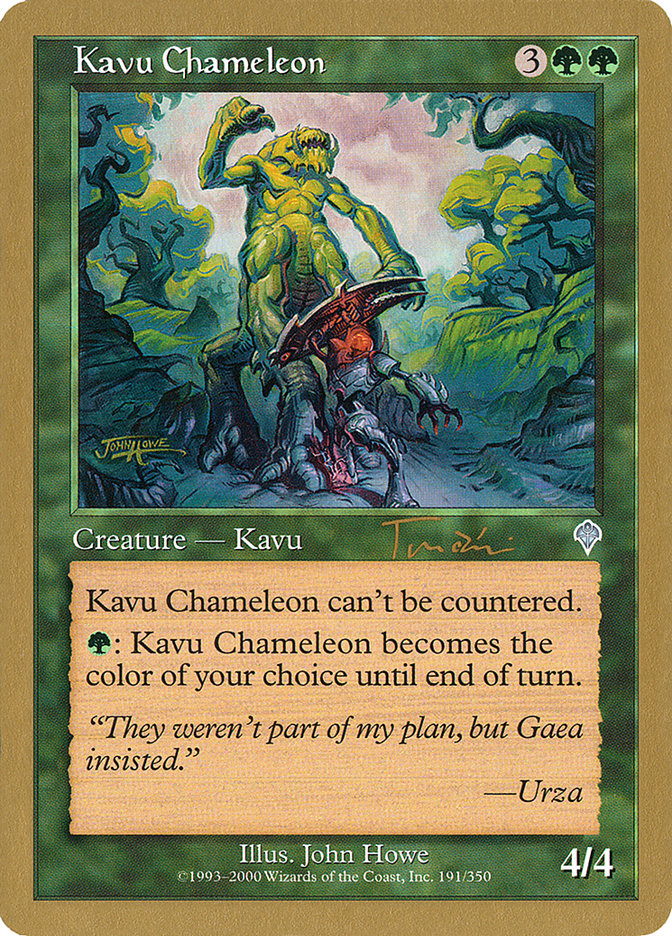 Kavu Chameleon (Jan Tomcani) [World Championship Decks 2001] | Boutique FDB TCG