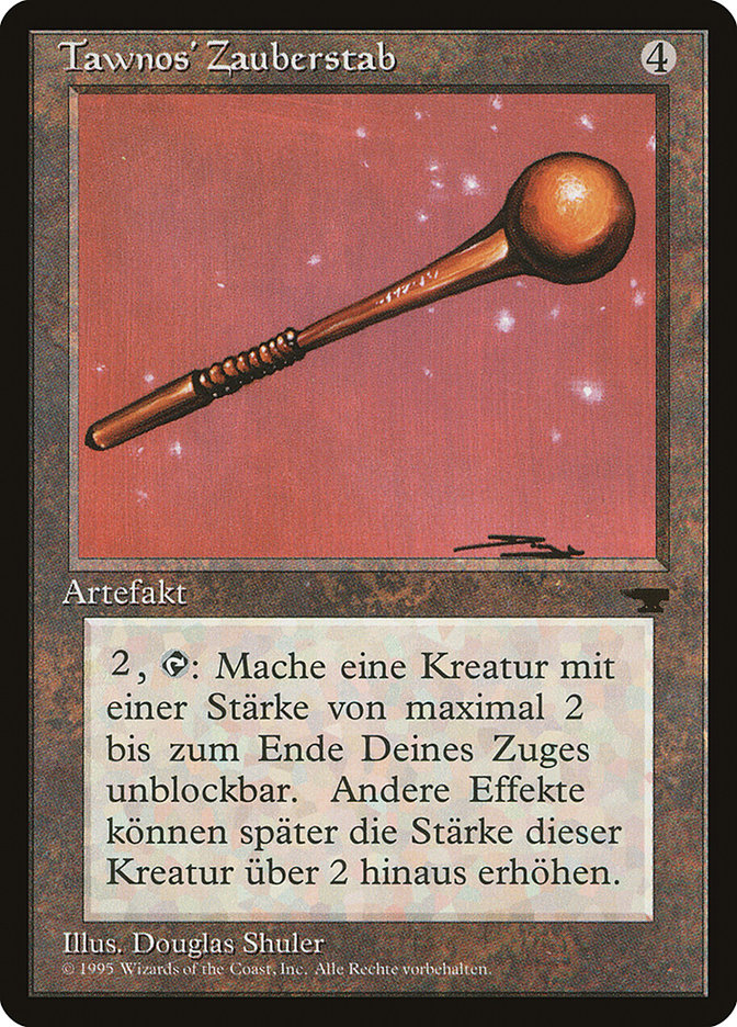 Tawnos's Wand (German) - "Tawnos' Zauberstab" [Renaissance] | Boutique FDB TCG