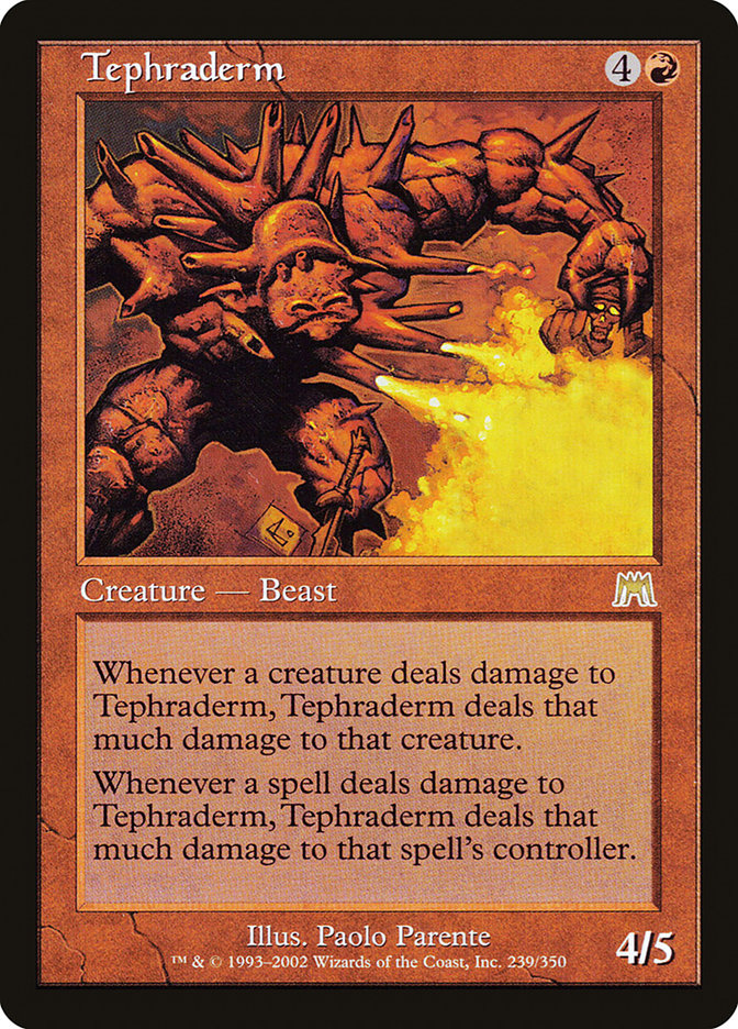 Tephraderm [Onslaught] | Boutique FDB TCG