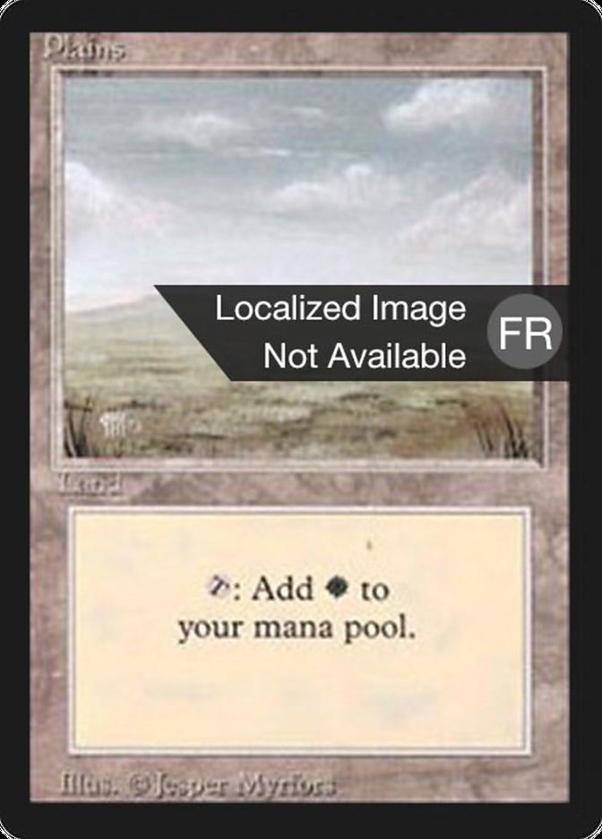 Plains (B) [Foreign Black Border] | Boutique FDB TCG