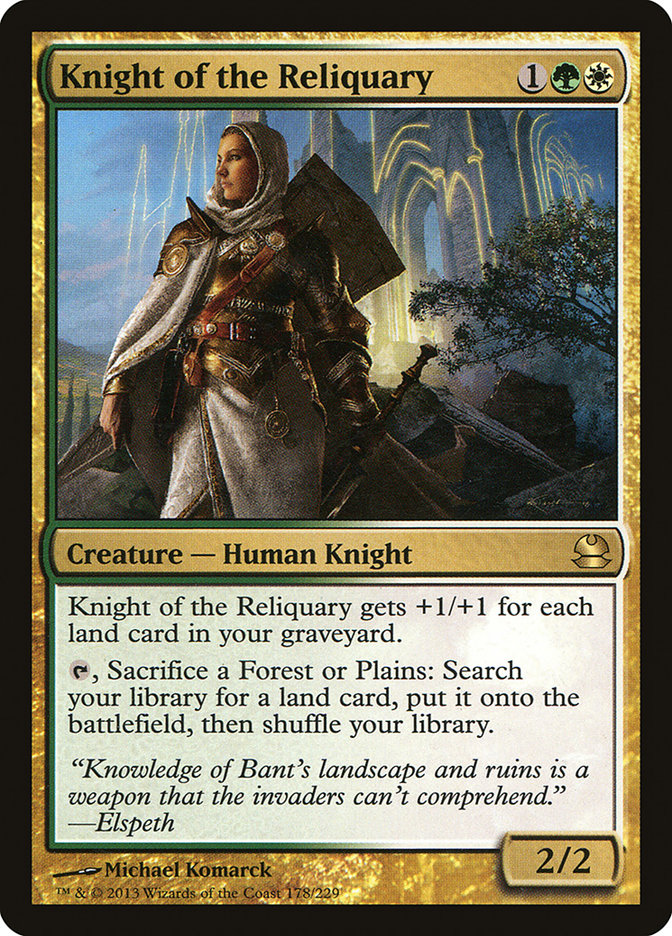 Knight of the Reliquary [Modern Masters] | Boutique FDB TCG