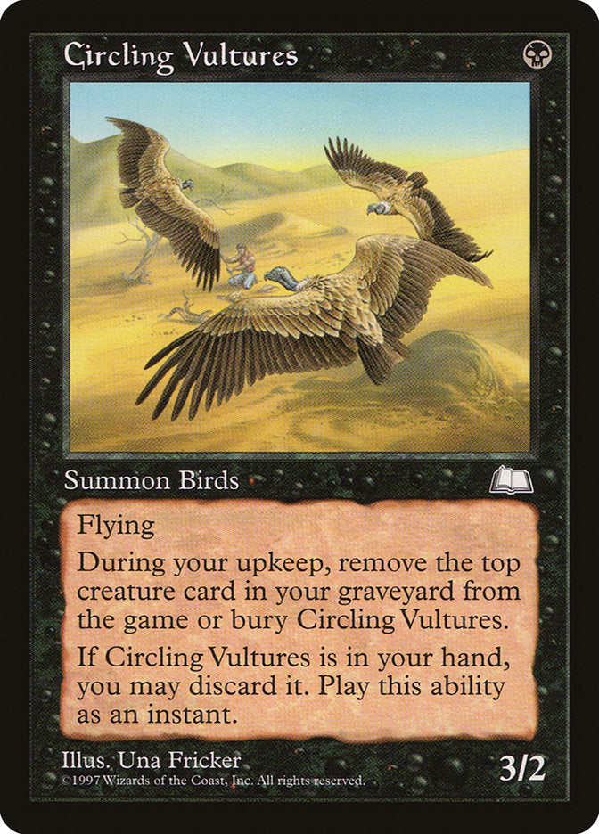 Circling Vultures [Weatherlight] | Boutique FDB TCG