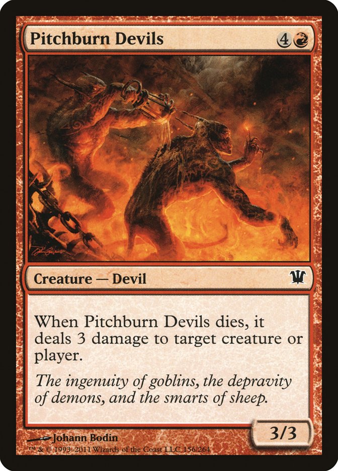 Pitchburn Devils [Innistrad] | Boutique FDB TCG