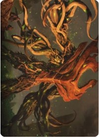 Ashaya, Soul of the Wild Art Card [Zendikar Rising Art Series] | Boutique FDB TCG