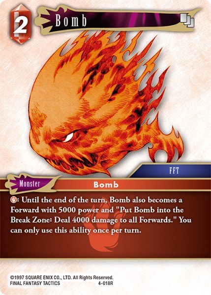 Bomb [Opus IV] | Boutique FDB TCG