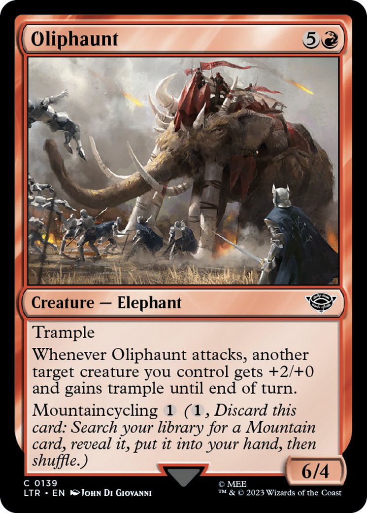 Oliphaunt [The Lord of the Rings: Tales of Middle-Earth] | Boutique FDB TCG