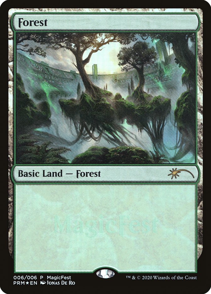 Forest (6) [MagicFest 2020] | Boutique FDB TCG