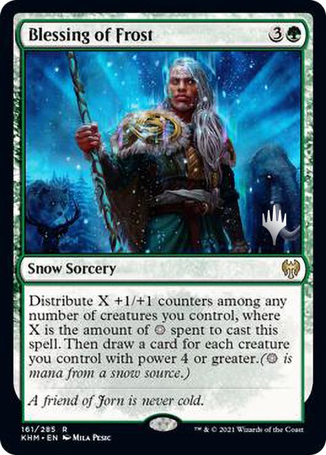 Blessing of Frost (Promo Pack) [Kaldheim Promos] | Boutique FDB TCG