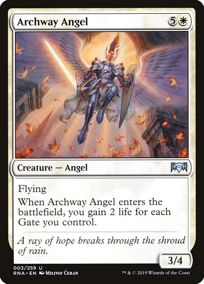 Archway Angel [Ravnica Allegiance] | Boutique FDB TCG